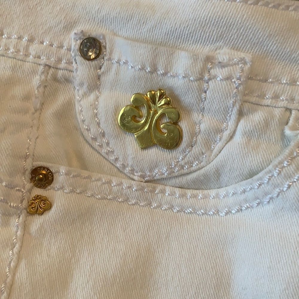 Deréon White Capris - Picture 5 of 8